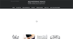Desktop Screenshot of jqsweddingrings.com