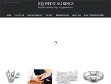 Tablet Screenshot of jqsweddingrings.com